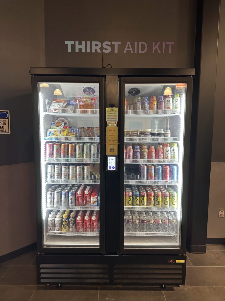 smart cooler vending machine